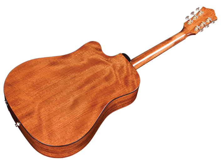 Guild WESTERLY D-120CE - Guitare électro-acoustique à pan coupé simple Dreadnought - Brillant naturel