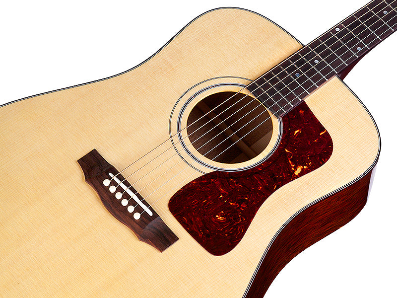 Guild USA D-40 Traditional NAT - Dreadnought Acoustic Guitar - Natural Nitro