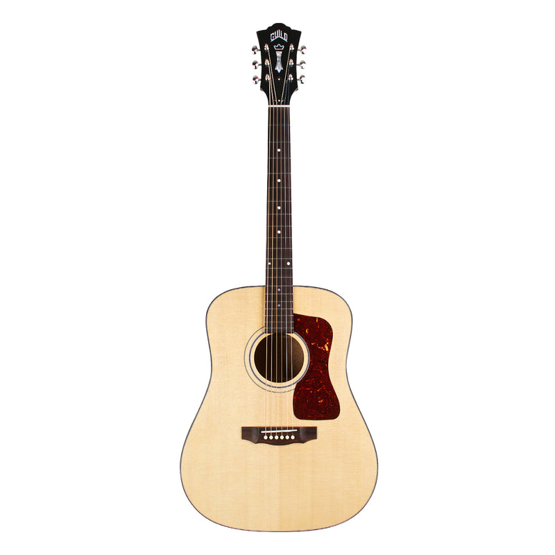 Guild USA D-40 Traditional NAT - Dreadnought Acoustic Guitar - Natural Nitro