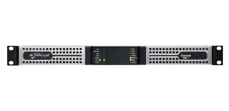 Powersoft D1604-DSP-PLUS 2-channel Flexible Amplifier with DSP and AES67