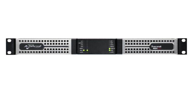 Powersoft D4804-DSP-PLUS 4800W 2-Channel Flexible Amplifier With DSP And AES67