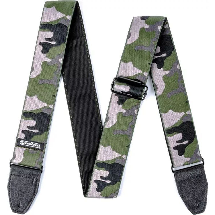 Dunlop D6716 Jacquard Guitar Strap - Ranger Green