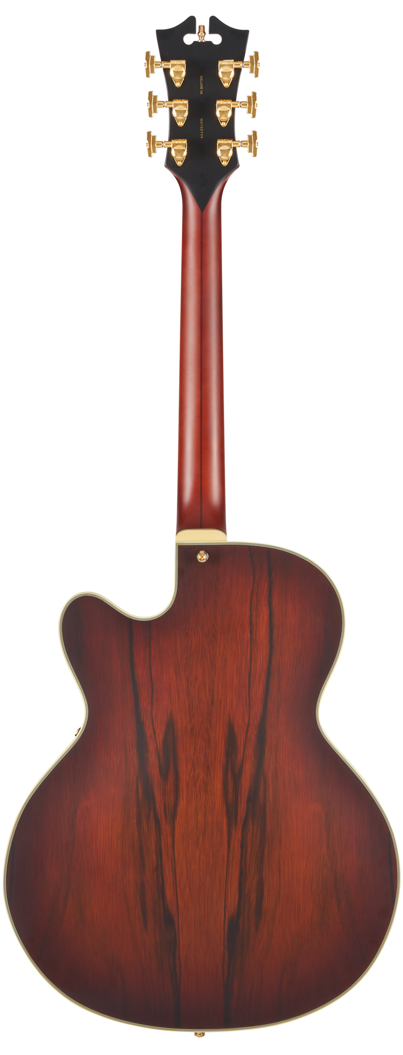 D'Angelico DELUXE 59 Hollow Body Electric Guitar (Satin Brown Burst)