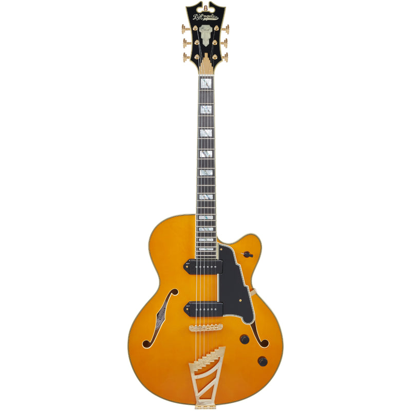 D'Angelico EXCEL 59 Series Hollow Body Electric Guitar (Vintage Natural)