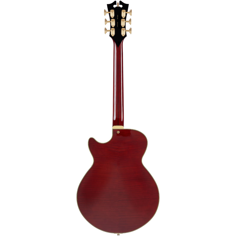 D'Angelico DAESSVIOGT Guitare électrique à corps semi-creux avec cordier Stop-Bar (Alto)