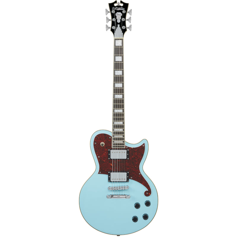 D'Angelico DAPATLSBMCS Guitare électrique (Bleu ciel)