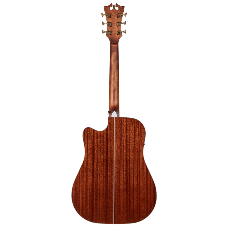 D'Angelico PREMIER BOWERY Series Acoustic Electric Guitar (Iced Tea Burst)