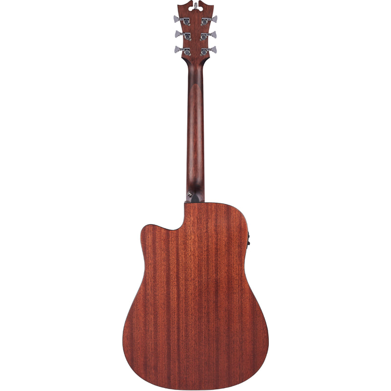 D'Angelico PREMIER BOWERY Series Acoustic Electric Guitar (Mahogany Satin)