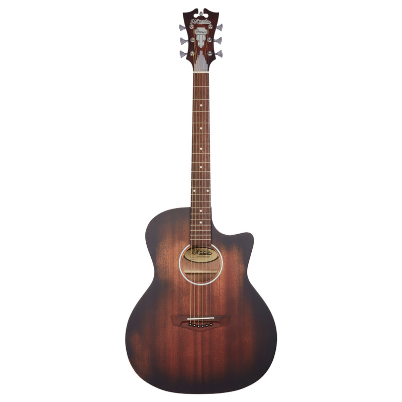 D'Angelico PREMIER GRAMERCY Series Acoustic Electric Guitar (Aged Mahogany)