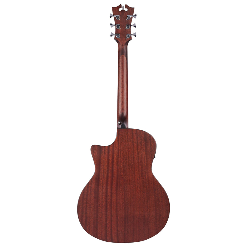 D'Angelico DAPLSG200MAHCP PREMIER GRAMERCY Series - Guitare électrique acoustique Gramercy LS Grand Auditorium CE - Acajou satiné