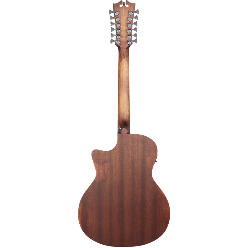 D'Angelico PREMIER FULTON Series 12-String Acoustic Electric Guitar (Aged Mahogany)
