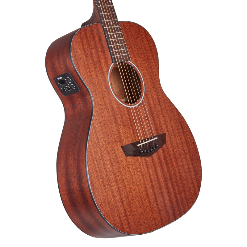 D'Angelico PREMIER TAMMANY Series Acoustic Electric Guitar (Mahogany Satin)
