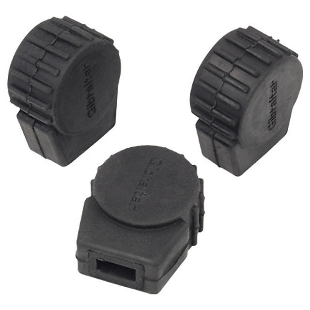 Gibraltar SC-PC10 Petite cymbale ronde en caoutchouc / Pieds de support de batterie Petit paquet de 3