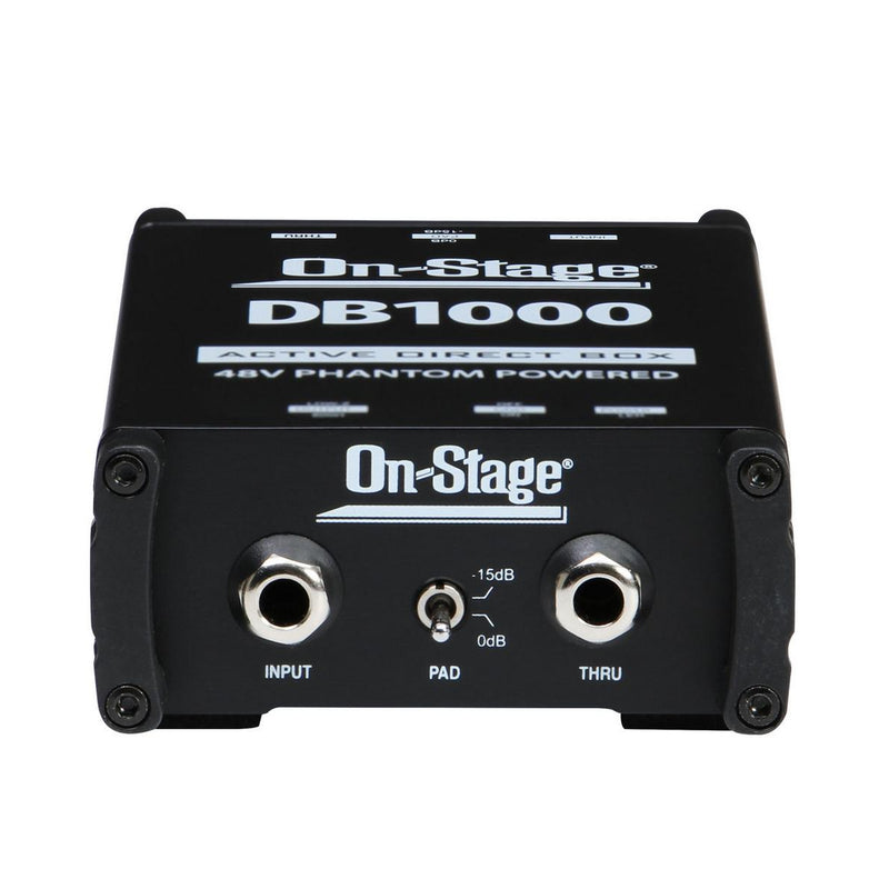 On-Stage DB1000 Active Mono DI Box