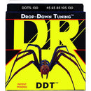 DR Handmade Strings DDT5-130 DDT Drop-down Tuning 5-String Bass Strings - Medium (45-130)