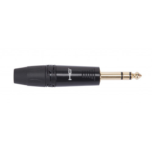 DieHard DHJ63SBK ONEHERO 1/4" Stereo Jack Plug - Black
