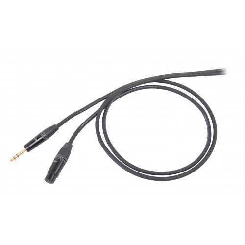 DieHard DHS210LU3 ONEHERO Câble symétrique professionnel stéréo 6,3 mm vers XLR femelle 3 broches - 3 m