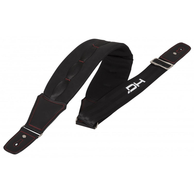 DieHard DHSTRAP400BKL SUPERB Sangle de guitare longue en nylon/polyester/néoprène - Noir