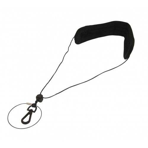 DieHard DHSTRAP810 Sangle de cou en velours pour saxophone - Noir