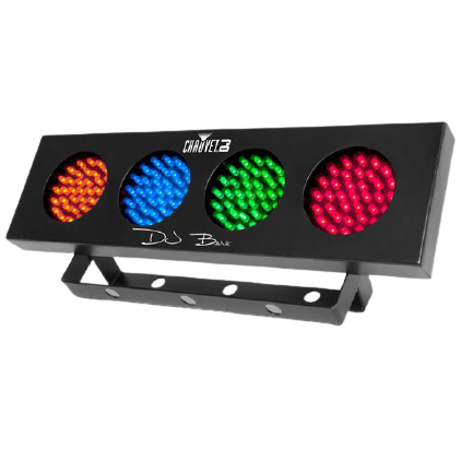 Chauvet DJ DJBANK Compact LED Bank Light with RGBA Colored Pods