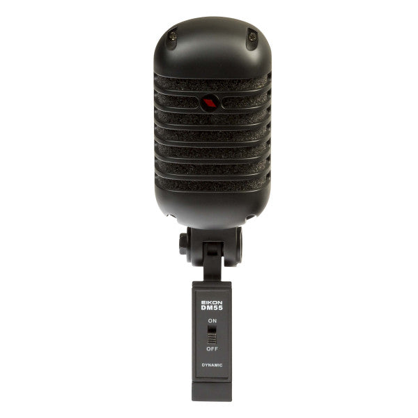 Eikon DM55V2BK Vintage Design Professional Vocal Dynamic Microphone (Satin Black)