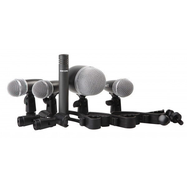 Eikon DMH5XL ensemble de microphones pour batterie 5 pièces avec étui