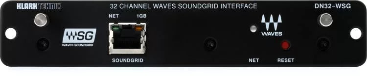 Klark Teknik DN32-WSG Module d'extension SoundGrid Waves 32 canaux