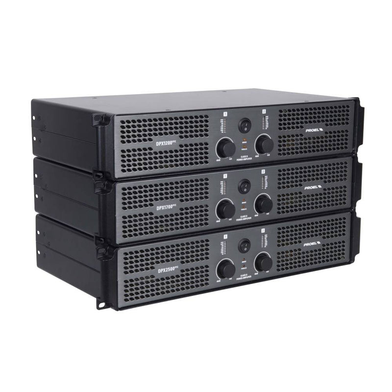 Proel DPX1200PPFC Class D Power Amplifier with SMPS and PFC