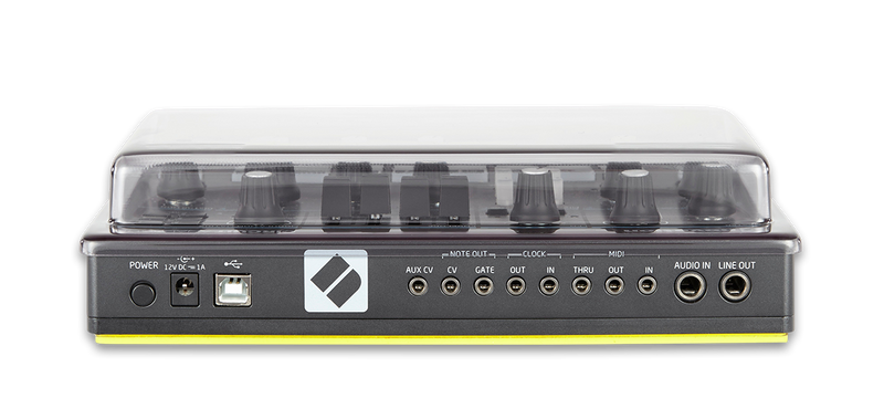 Decksaver DS-PC-CIRCUITMONO Couverture de station mono pour circuit Novation 