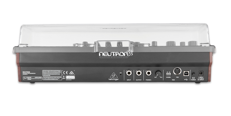 Decksaver DS-PC-K2NEUTRONPRO1 Housse en polycarbonate pour Behringer K-2 / NEUTRON / PRO-1