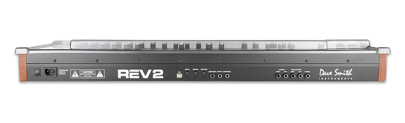 Decksaver DS-PC-REV2KEYBOARD Housse de clavier séquentiel Dave Smith Instruments Prophet Rev2