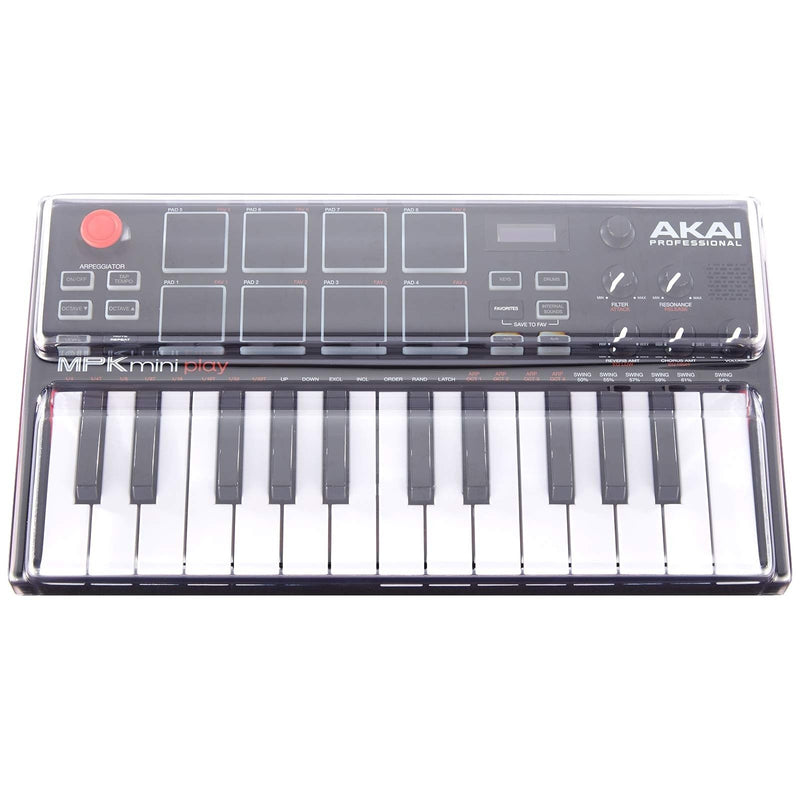 Decksaver DSLE-PC-MINIPLAY Hard Cover to fit Akai MPK Mini Play Keyboard (Light Edition)