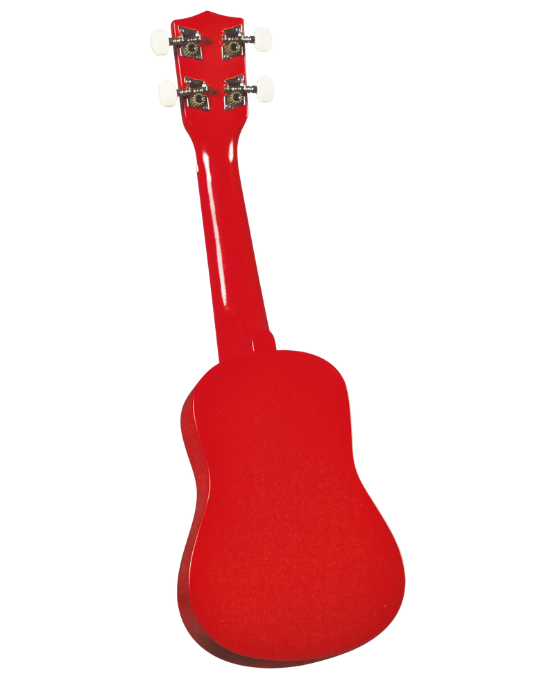 Diamondhead DU-102 Rainbow Soprano Ukulele (Red)