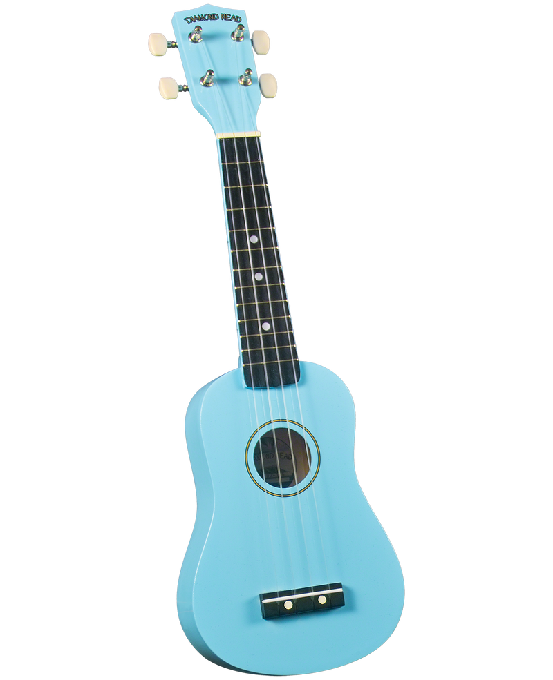 Diamondhead DU-106 Rainbow Soprano Ukulele (Light Blue)
