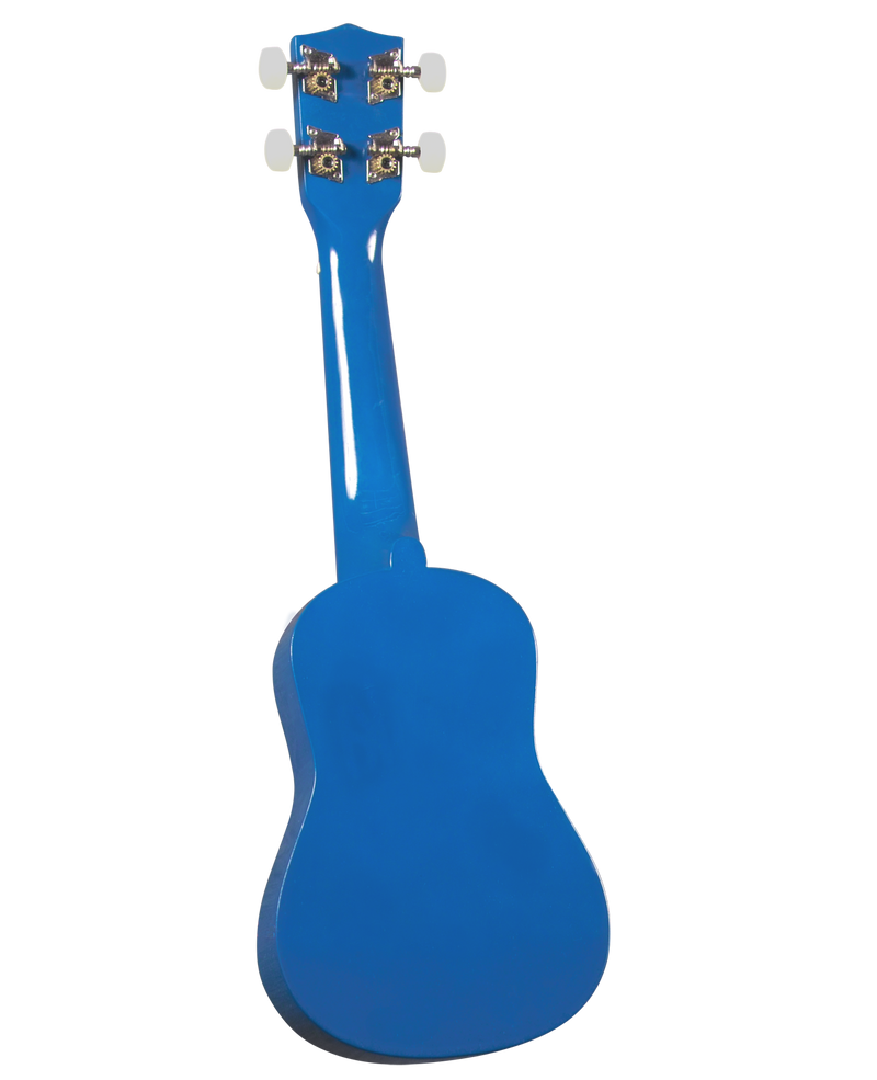 Diamondhead DU-107 Rainbow Soprano Ukulele (Blue)