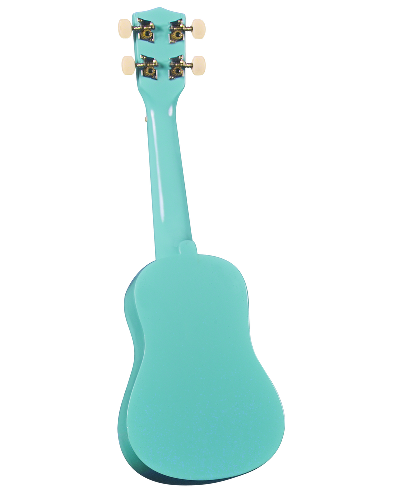 Diamondhead DU-116 Rainbow Soprano Ukulele (Turquoise)