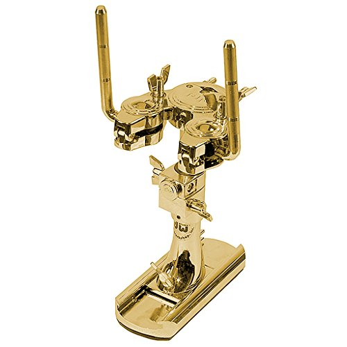 DW Hardware DWCP9900BDGD Bass Drum Double Tom Mount (Gold)