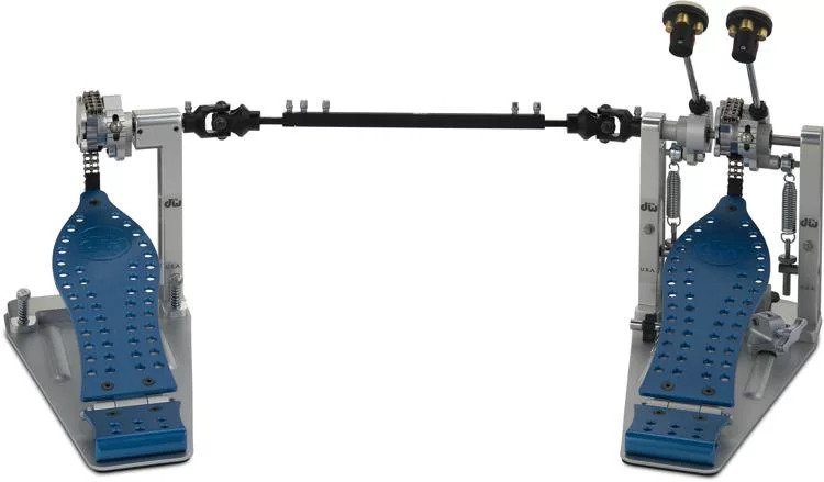 DW Hardware DWCPMCD2BL - Machined Chain Drive Double Bass Drum Pedal - Blue