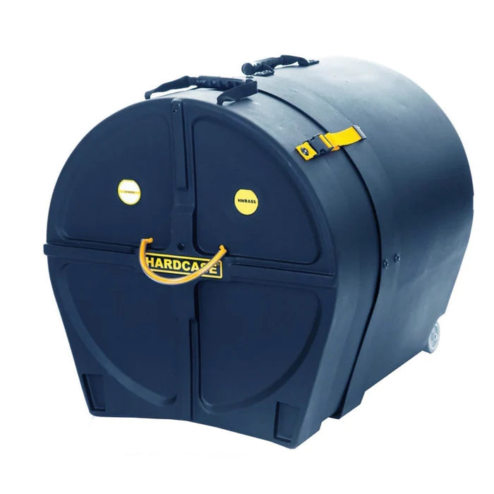 Hardcase HNP26BDB 26" Bass Drum Case With Wheels (Dark Blue)
