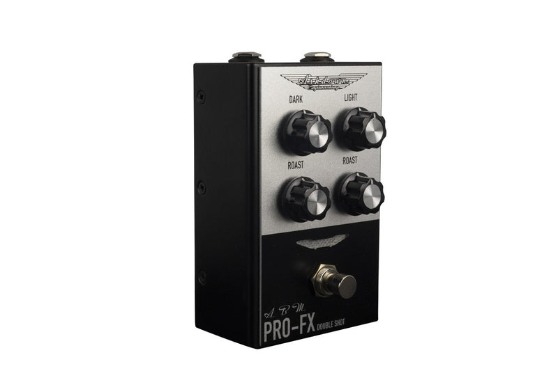 Ashdown FS-DOUBLESHOT Pédale d'overdrive pour basse mixte à deux bandes compactes 