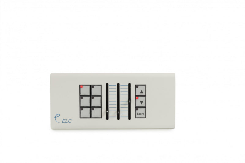 ELC AC612XUBF Panneau de lecture combiné 9 boutons de mémoire