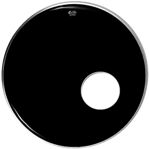 Encore EN-1020-ES Peau de grosse caisse à trou sonore - 20" (ébène)
