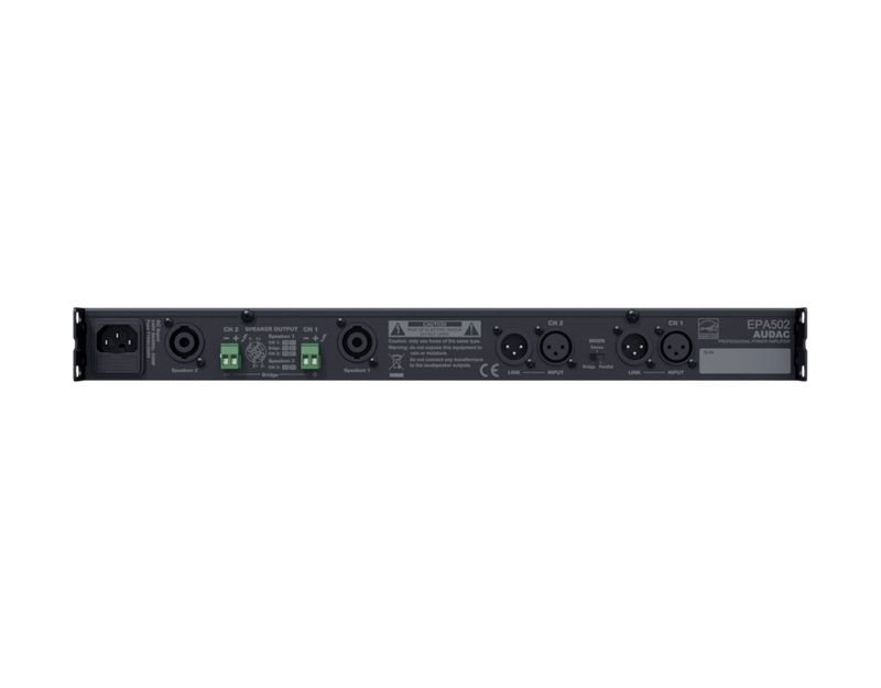 Audac EPA502 Dual-Channel Class-D Amplifier