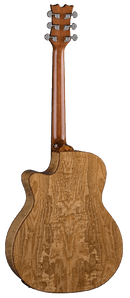 Dean EXOTICA QUILT ASH Acoustic Electric Guitar (Natural)