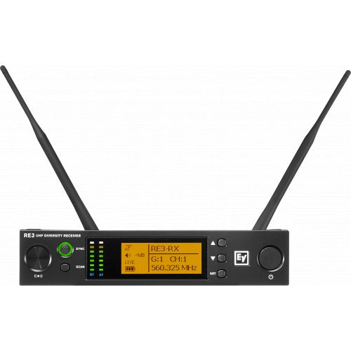 Récepteur diversité Electro-Voice RE3-RX-5H (FREQ : 5H)