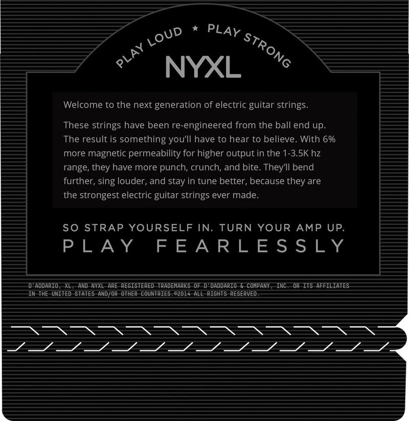 D'Addario NYXL1152 Nickel Wound Electric Strings - Medium Top/Heavy Bottom 11-52