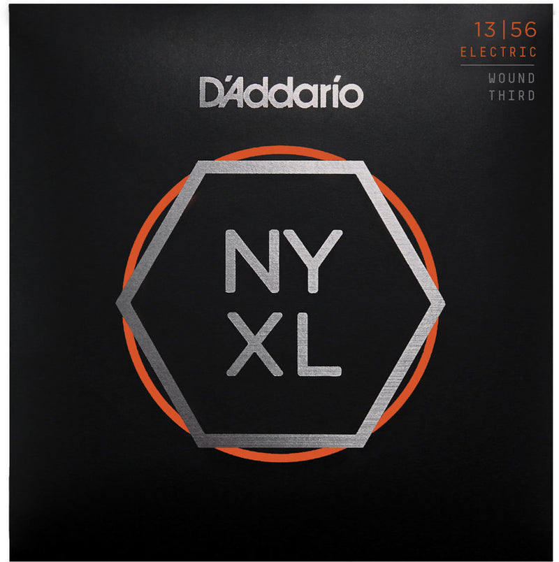 D'Addario NYXL1356W Nickel Wound Electric Strings - Medium Wound 13-56