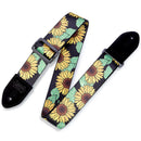 Levy's MP2-009 Print Series Guitar Strap - 2" (Sunflower)