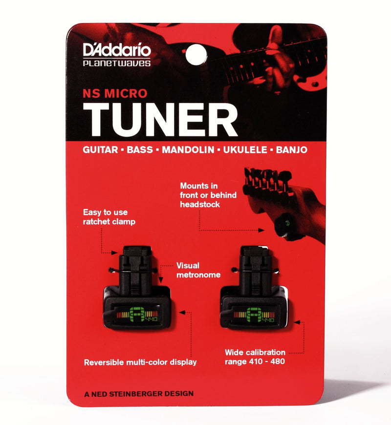 Planet Waves PW-CT-12TP NS Micro Headstock Tuner Twin Pack