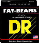 DR Handmade Strings FB-45/100 Fat-beams Bass Strings - Medium-Light (45-100)